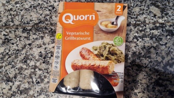 Vegetarische Bratwürste von Quorn © Uwe Leiterer 