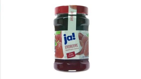 Erdbeer-Marmelade von ja! (Rewe)  