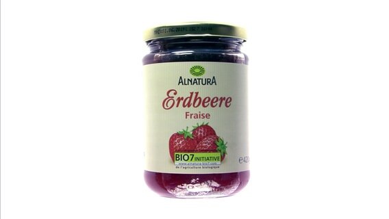 Erdbeer-Marmelade von Alnatura  