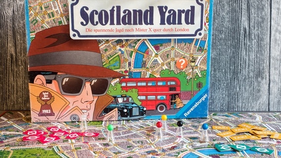 Das Spiel Scotland Yard  Foto: Anja Deuble