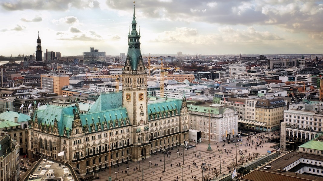 Wahrzeichen seit 1897: Das Hamburger Rathaus | NDR.de - Geschichte - Chronologie