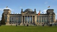 Deutscher Reichstag in Berlin. © NDR / Christine Raczka Foto: Christine Raczka