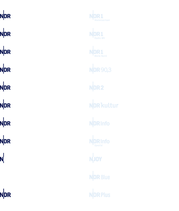 Logo NDR 1 RadioMV