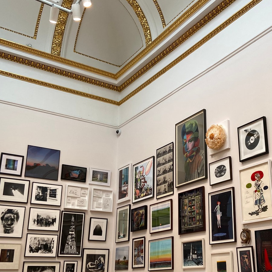 Bilder der Summer Exhibition in der Royal Academy in London © NDR Foto: Gabi Biesinger