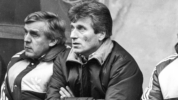 Trainer bei Eintracht Braunschweig in den 80er-Jahren: Willibert Kremer (r.) © imago/Rust 