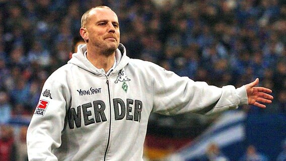 Werder-Coach Thomas Schaaf 2004 © picture-alliance / dpa/dpaweb 
