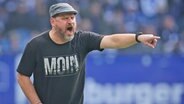 Trainer Steffen Baumgart vom Hamburger SV © picture alliance/dpa | Christian Charisius 