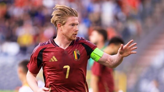 Kapitän Kevin de Bruyne von der belgischen Fußball-Nationalmannschaft © IMAGO/Isosport 