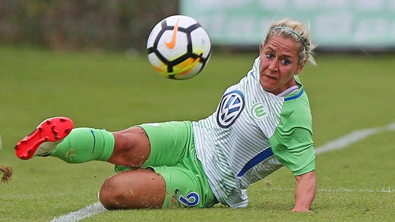 Anna Blässe vom VfL Wolfsburg © imago/regios24 