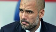 Münchens Trainer Pep Guardiola © imago sportfotodienst 