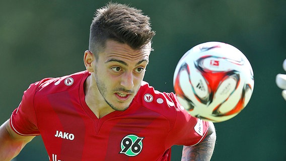 Joselu von Hannover 96 © picture alliance / augenklick/firo Sportphoto Foto: Jürgen Fromm