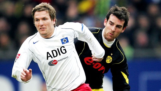 Ex-HSV-Profi Benjamin Lauth (l.) © picture-alliance 