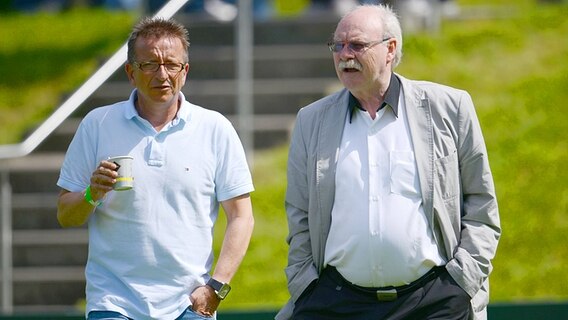 Norbert Meier (l.) und Wolf Werner © imago/Team 2 