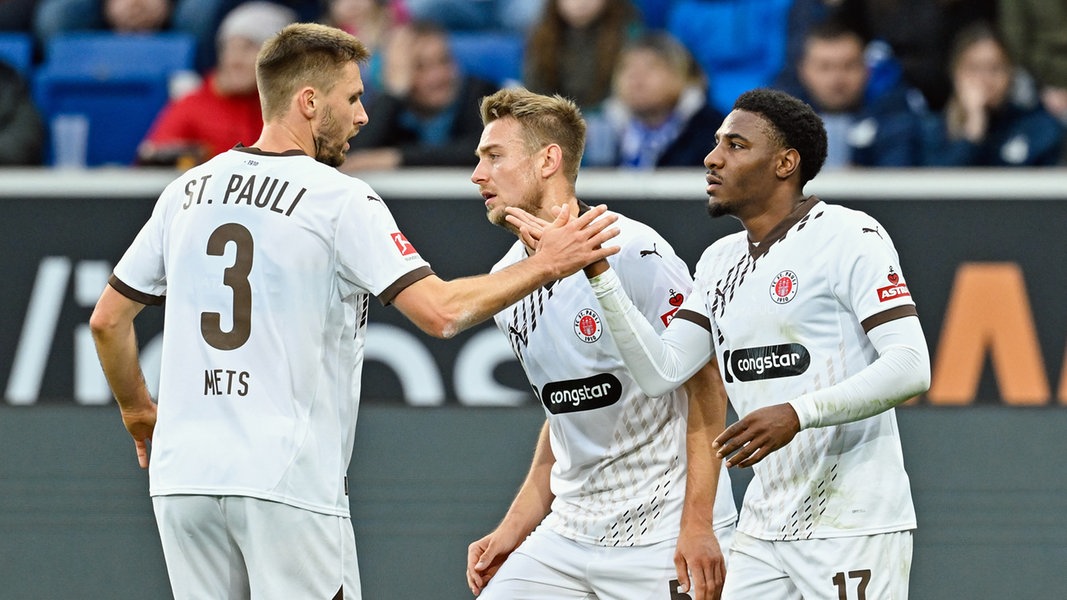 Sieg bei der TSG Hoffenheim: St. Pauli verlässt die Abstiegsränge