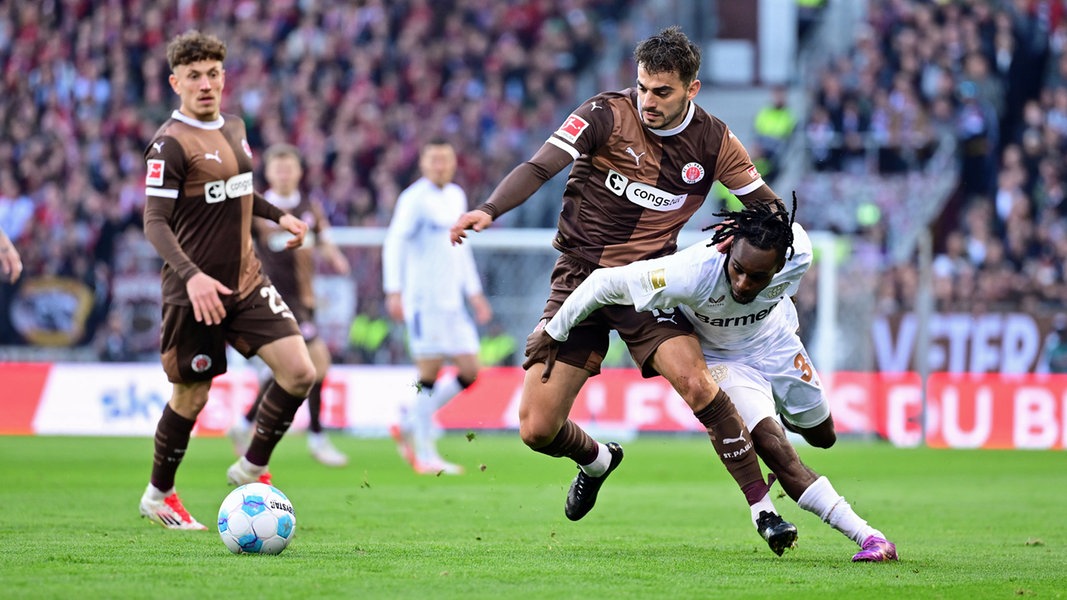 FC St. Pauli punktet gegen Leverkusen – Klassenerhalt ganz nah