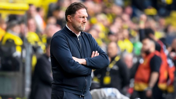 Wolfsburg-Trainer Ralph Hasenhüttl © IMAGO / DeFodi Images 