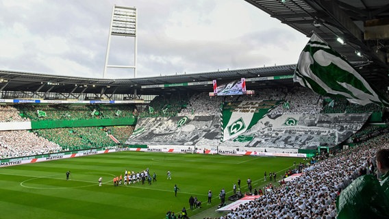 Choreo der Fans von Werder Bremen © picture alliance Foto: Titgemeyer