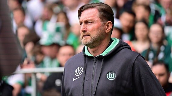 Wolfsburgs Trainer Ralph Hasenhüttl © Witters Foto: Leonie Horky