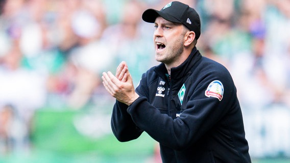 Bremen-Trainer Ole Werner © IMAGO / Noah Wedel 