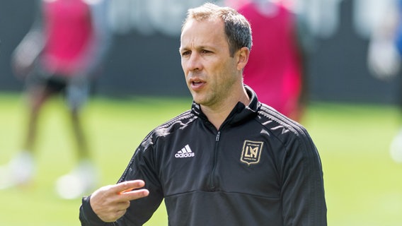 Steven Cherundolo auf dem Trainingsplatz des Los Angeles FC. © picture alliance Foto: Maximilian Haupt
