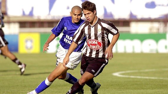 Diego bei seiner ersten Profistation beim FC Santos © imago sportfotodienst Foto: imago sportfotodienst
