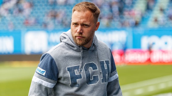 Rostock-Trainer Daniel Brinkmann © IMAGO / Andy Bünning 