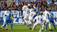 Spielszene zwischen dem SV Meppen und VfB Oldenburg © IMAGO / Eibner 