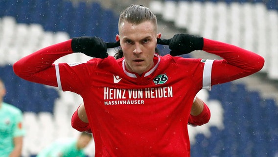 Marvin Ducksch von Hannover 96 © imago images/Joachim Sielski 