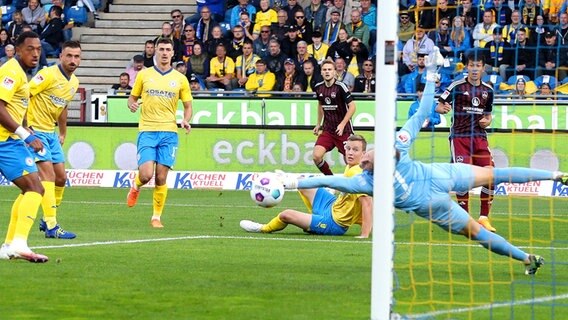 Spielszene Eintracht Braunschweig - 1. FC Nürnberg © IMAGO/Zink 