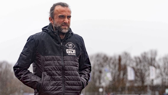 Trainer Dario Fossi VfB Oldenburg © IMAGO / Eibner 