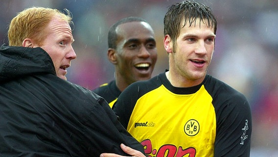 Dortmunds Coach Matthias Sammer (l.) mit Torsten Frings © imago sportfotodienst Foto: imago sportfotodienst