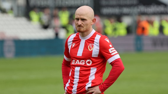 Maximilian Krauf (Energie Cottbus), zukünftiger Spieler von Hansa Rostock © imago images Foto: Steffen Beyer
