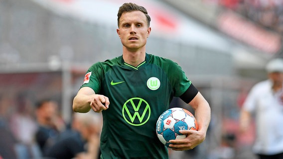Yannick Gerhardt vom Fußball-Bundesligisten VfL Wolfsburg © IMAGO / Treese 