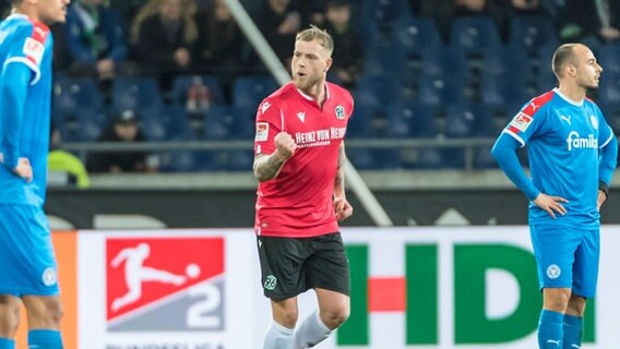 John Guidetti von Hannover 96 © imago images/foto2press Foto: Martin Ewert