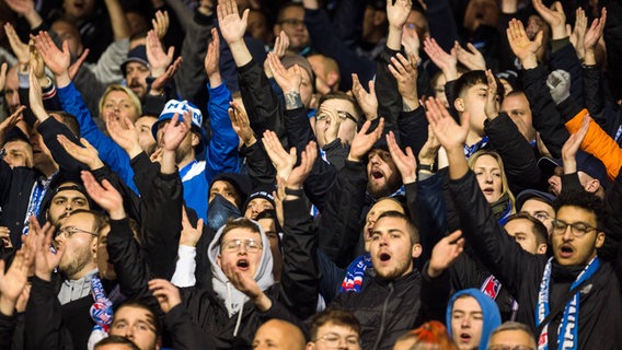 Hansa Rostock Fans © IMAGO / Eibner 