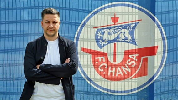 Der neue Direktor Profifußball des FC Hansa Rostock, Amir Shapourzadeh © picture alliance/dpa 