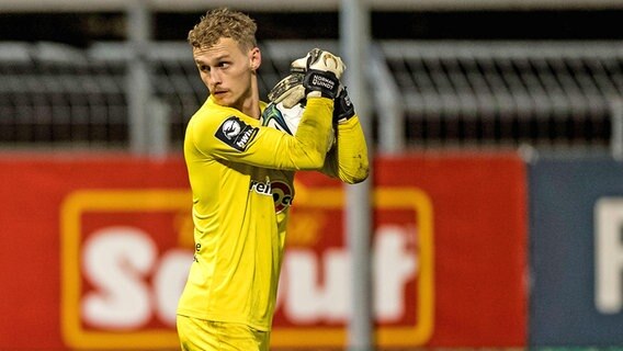 Keeper Norman Quindt vom Fußball-Drittligisten TSV Havelse © IMAGO / Beautiful Sports 