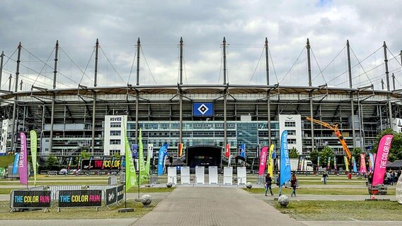 Das Volksparkstadion in Hamburg © imago/Oliver Ruhnke 