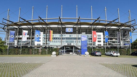 Das Volksparkstadion des HSV © Witters 