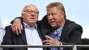 Uwe Seeler (l.) und Horst Hrubesch © picture alliance/augenklick 