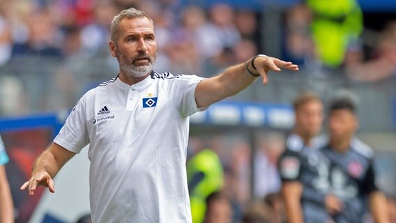 HSV-Trainer Tim Walter © Witters 