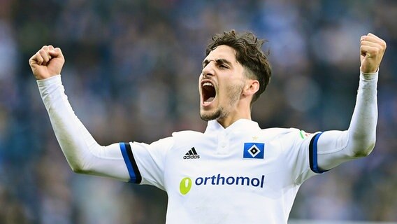 Jubel bei HSV-Profi Ludovit Reis © Witters 
