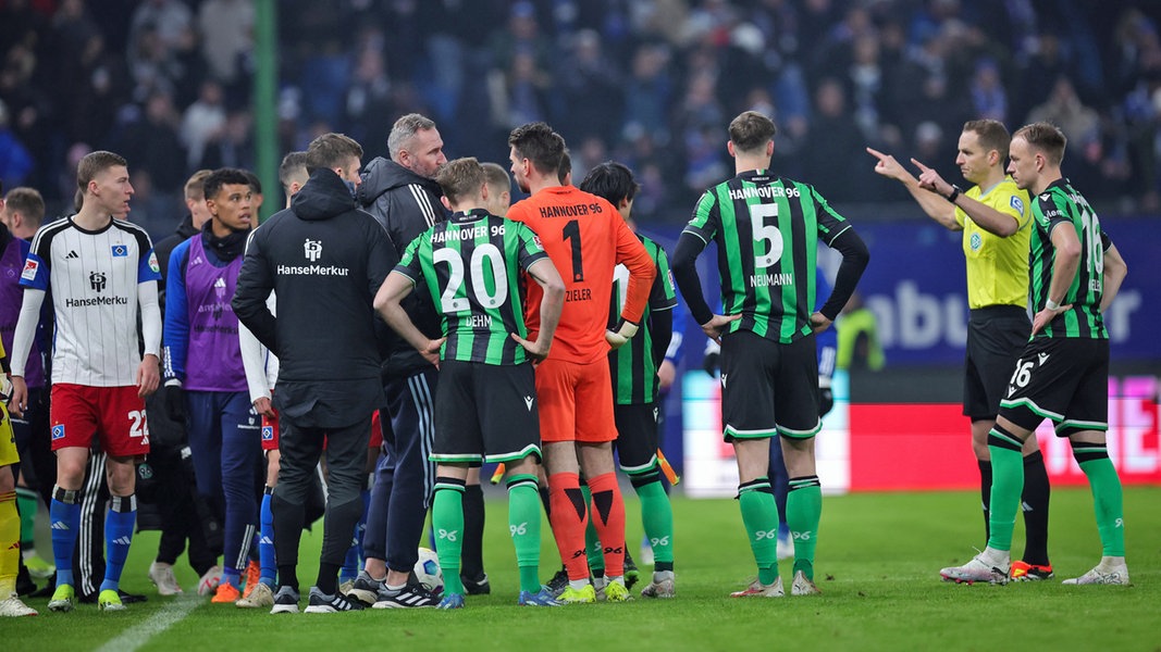 Scandal in Group 96 overshadows Hannover's 4-3 win at HSV Stadium |  NDR.de – Sports