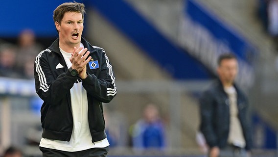 HSV-Trainer Merlin Polzin © WITTERS / Tim Groothuis 