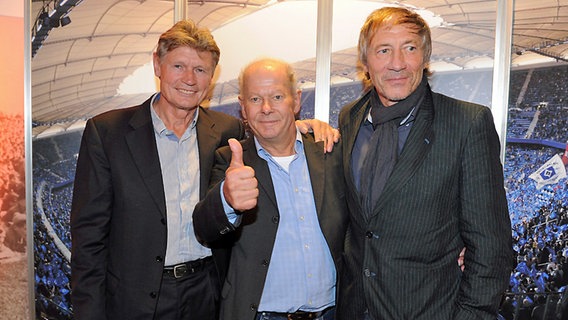 Peter Nogly, Hermann Rieger und Rudi Kargus (v.l.) © Witters 