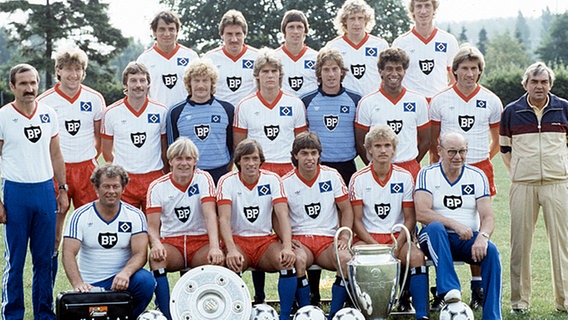 Die Mannschaft des Hamburger SV 1983/84  