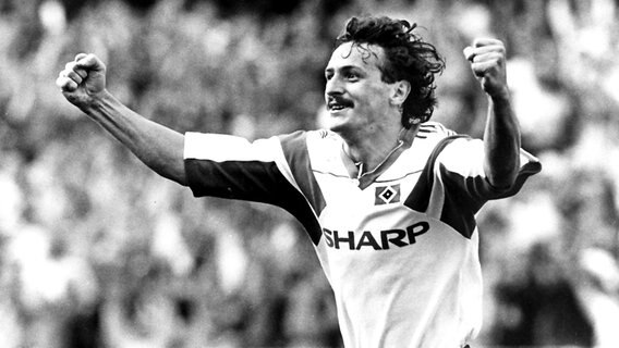 Jan Furtok im Trikot des Hamburger SV (Foto aus dem Jahr 1990) © Witters Foto: Wilfried Witters