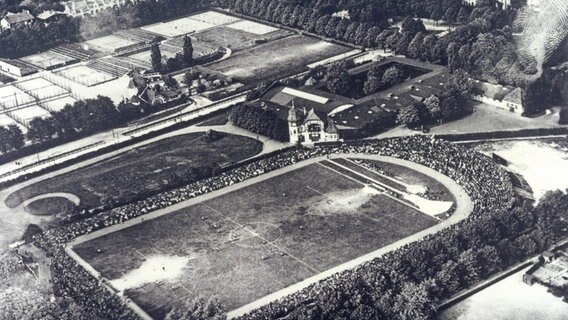 HSV-Sportplatz am Rothenbaum 1928  