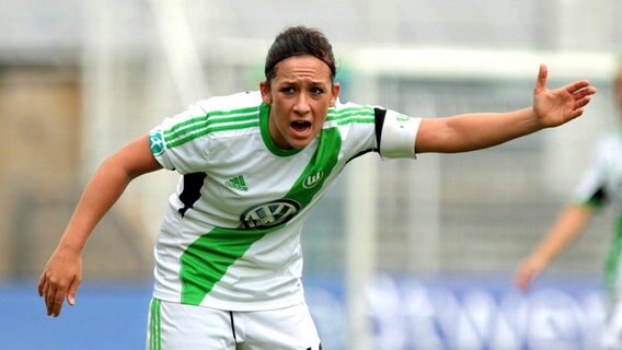 Nadine Keßler vom VfL Wolfsburg © picture alliance/Citypress24 Foto: Citypress24