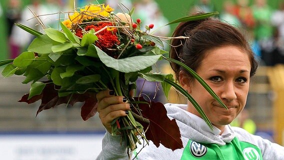 Nadine Keßler vom VfL Wolfsburg © imago/foto2press 
